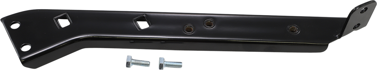 Drag specialties Right Saddlebag Rail Support Bracket - Black Harley Davidson