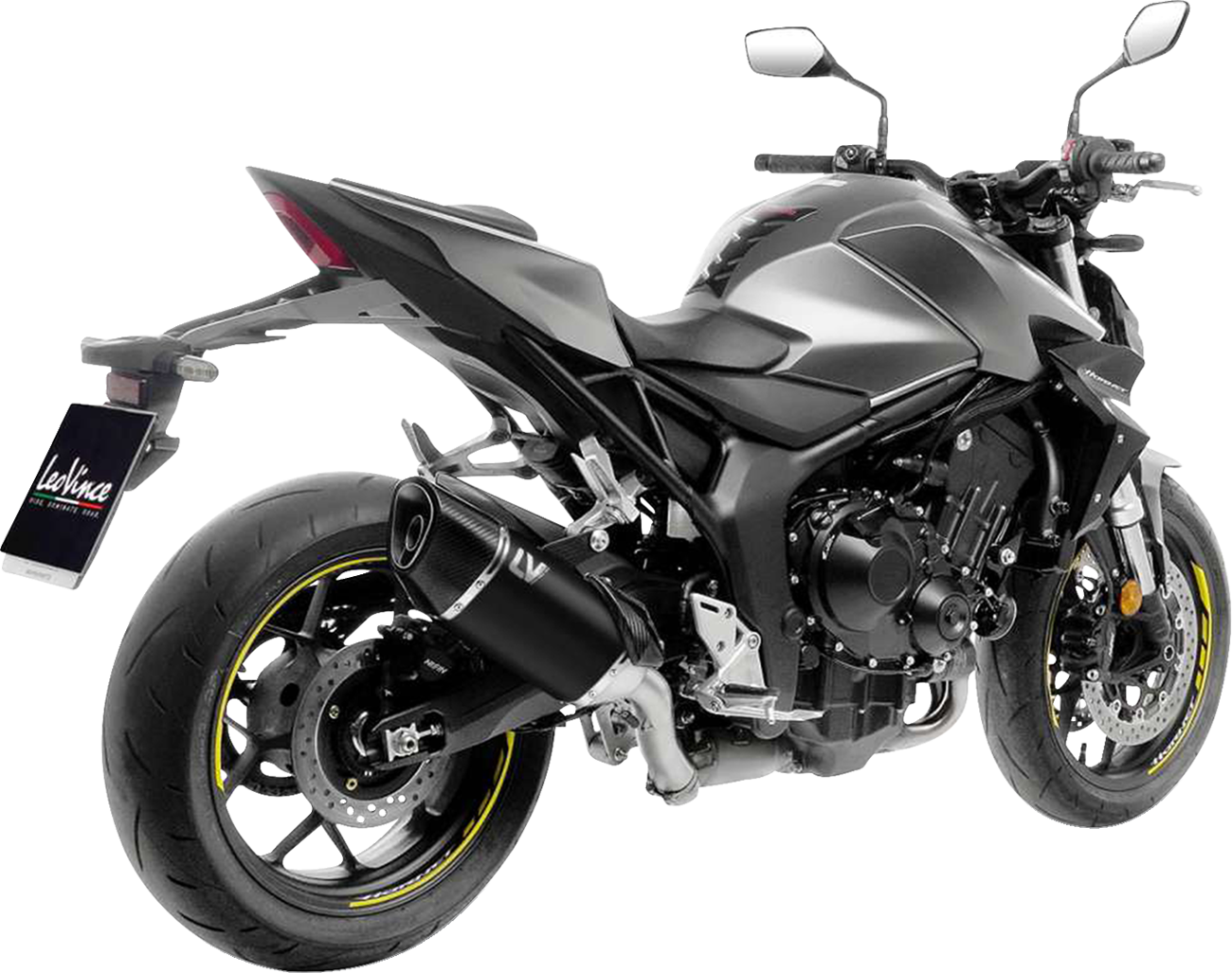 LEOVINCE LV-14 R Black Edition Slip-On Muffler