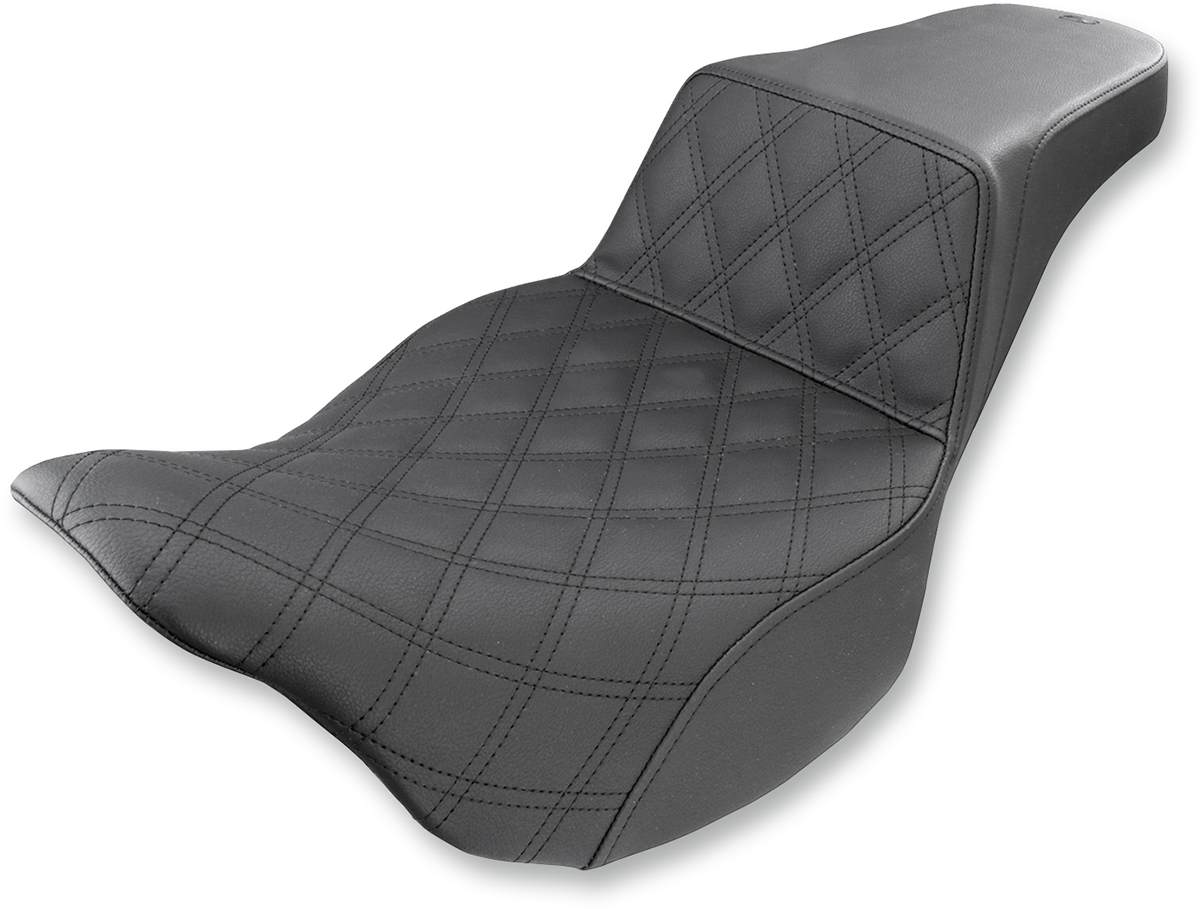 Step-Up Seat — Front Lattice Stitch