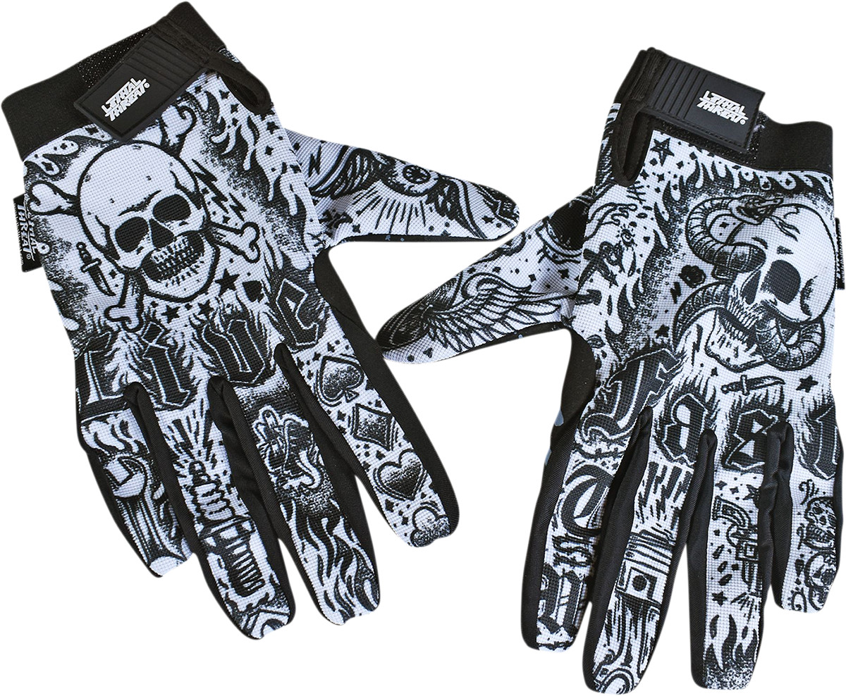 LETHAL THREAT Tattoo Gloves