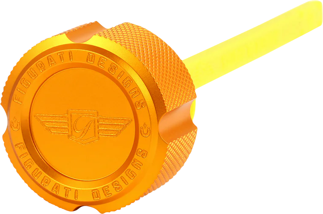 Figurati Designs Knurled Performance Dipstick For Harley Touring 2017-2025