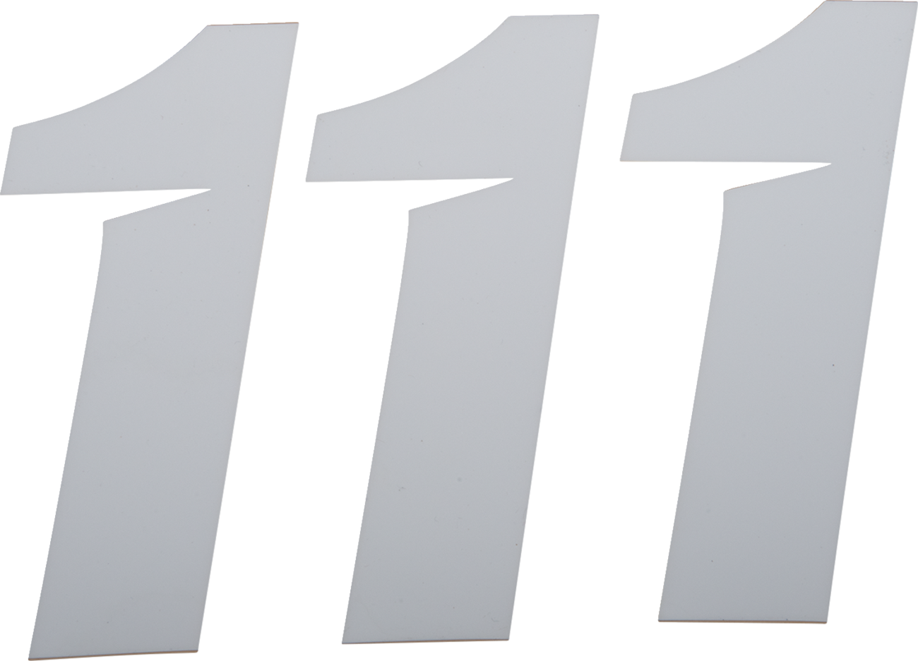 D'COR VISUALS Plate Number