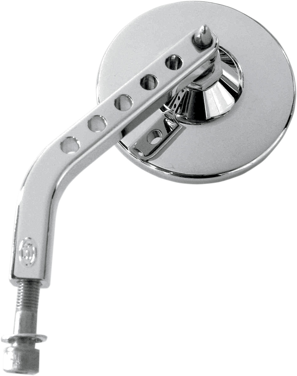 Joker Machine Viewtech 7 Round Mirror For Harley - Chrome Joker Machine Viewtech 7 Round Mirror For Harley - Chrome