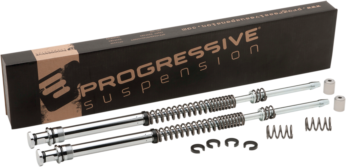 Progressive Monotube Fork Lowering Cartridge Kit for 2004-2016 Harley Sportster