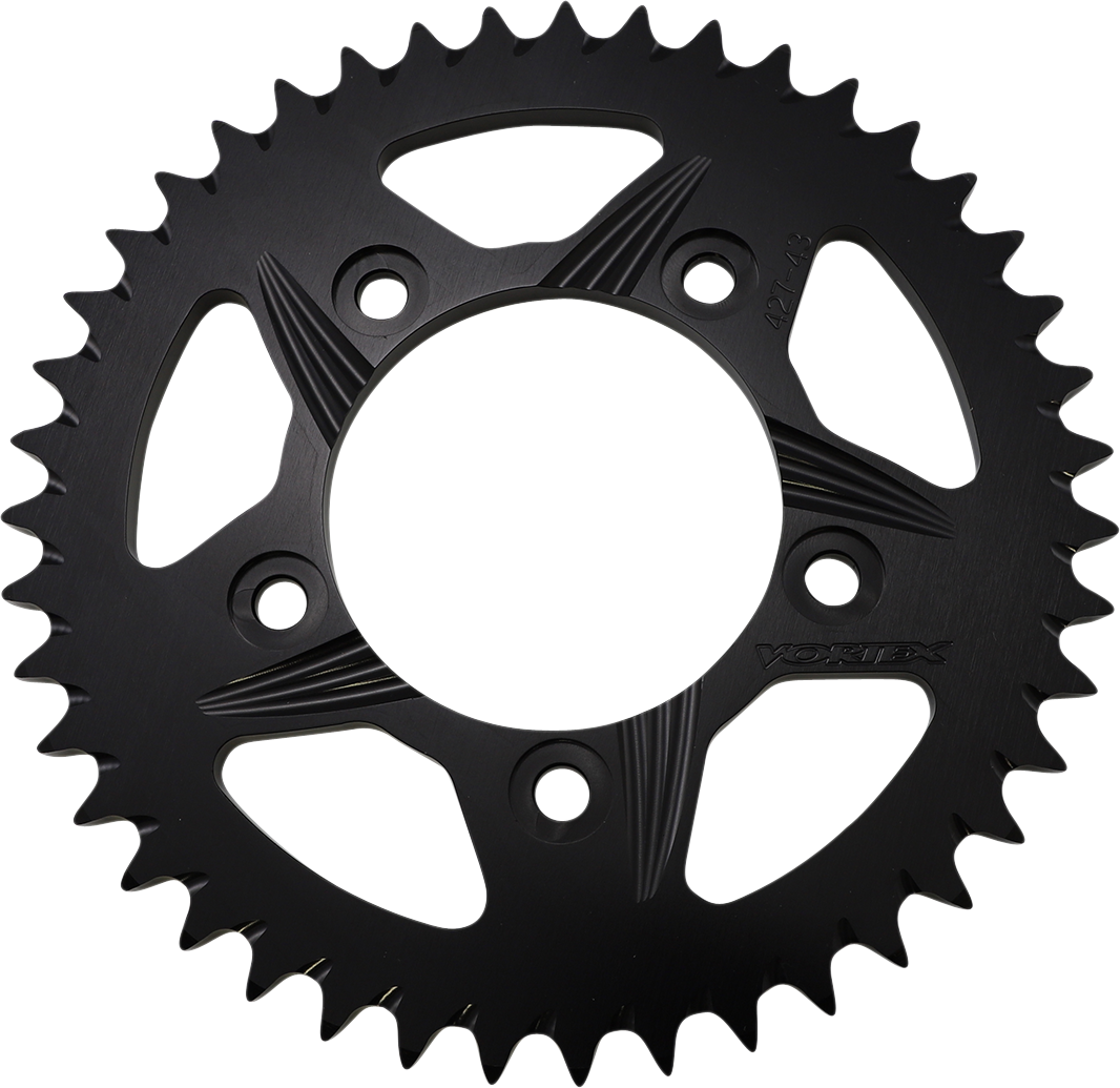 Vortex F5 Rear Sprocket - 43 Tooth 2012-2014 Kawasaki ZX1400 Ninja ZX-14R / 2015-2015 Kawasaki ZX1400 Ninja ZX-14R ABS / 2006-2008 Kawasaki Ninja ZX-14R 43T