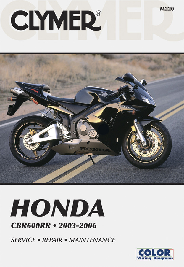 CLYMER Motorcycle Repair Manual — Honda