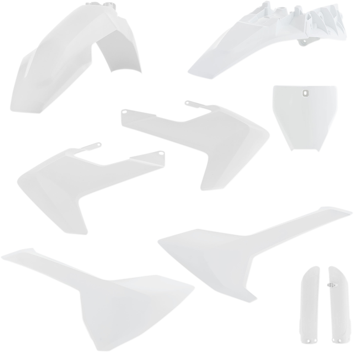 Acerbis Full Replacement Body Kit - White 2018-2024 Husqvarna TC85 17/14