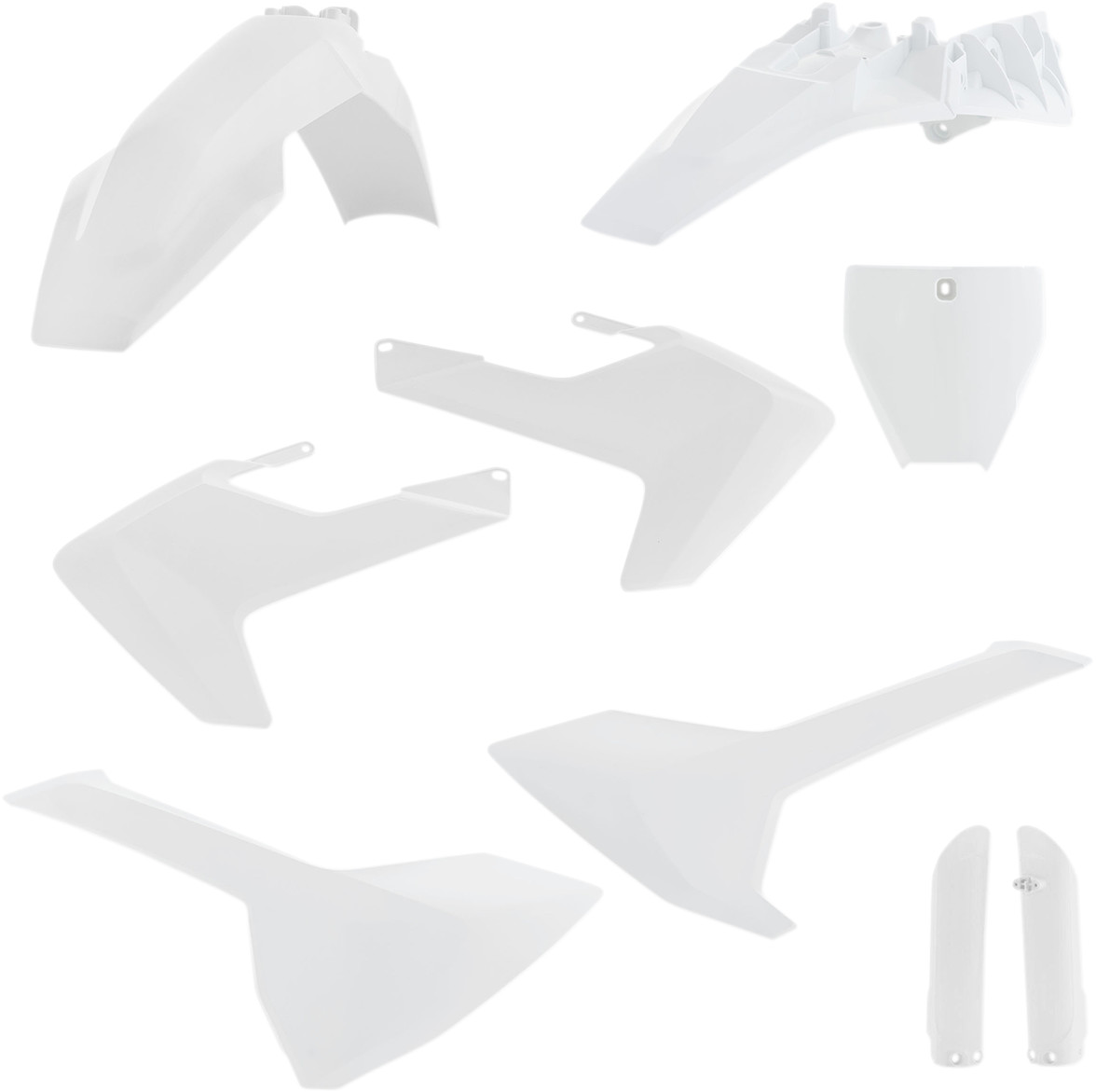 Acerbis Full Replacement Body Kit - White 2018-2024 Husqvarna TC85 17/14