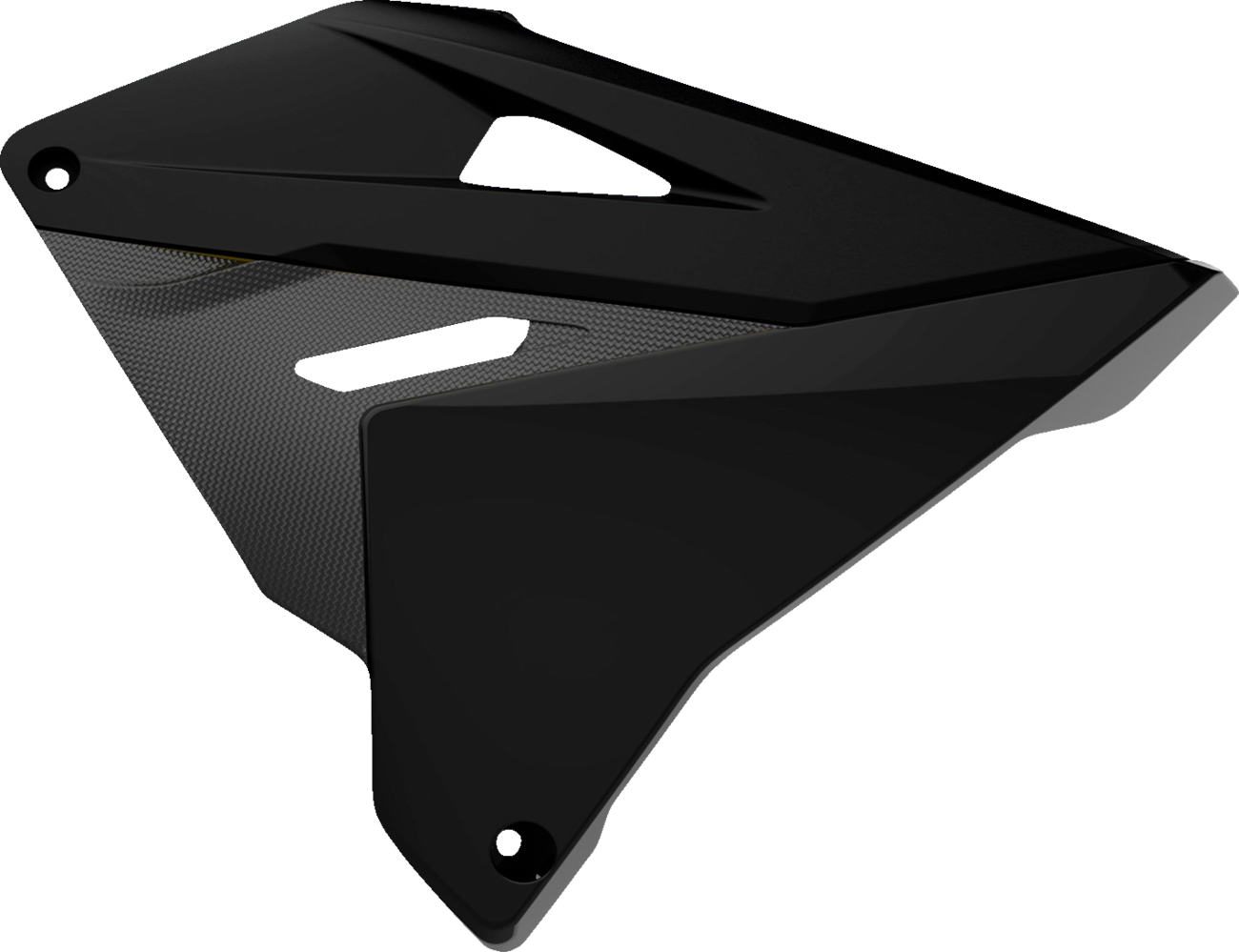 Polisport Radiator Cover - Restyle - Black - RM 125 | RMZ 250 Suzuki