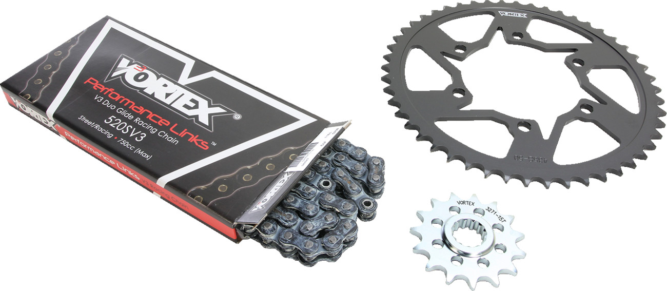 VORTEX Performance Links Chain & Sprocket Kit