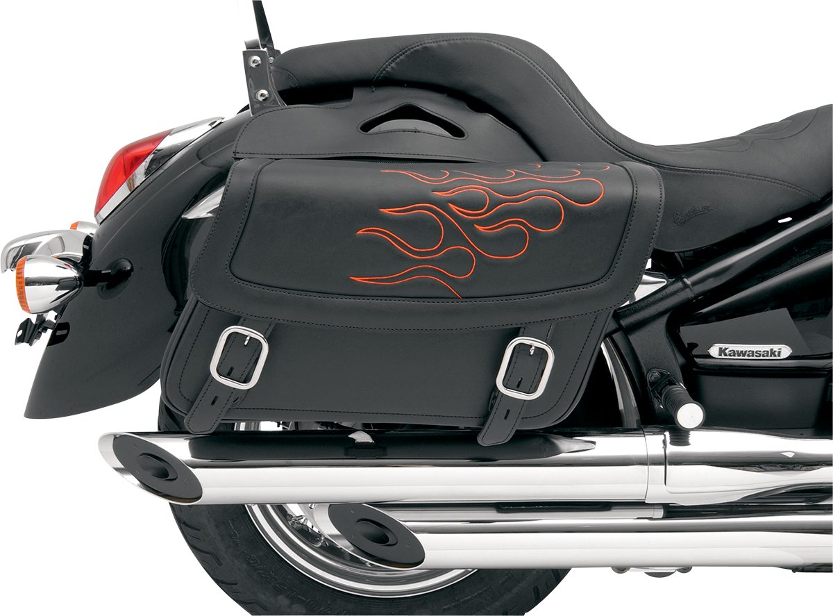 SADDLEMEN Highwayman Tattoo Saddlebags