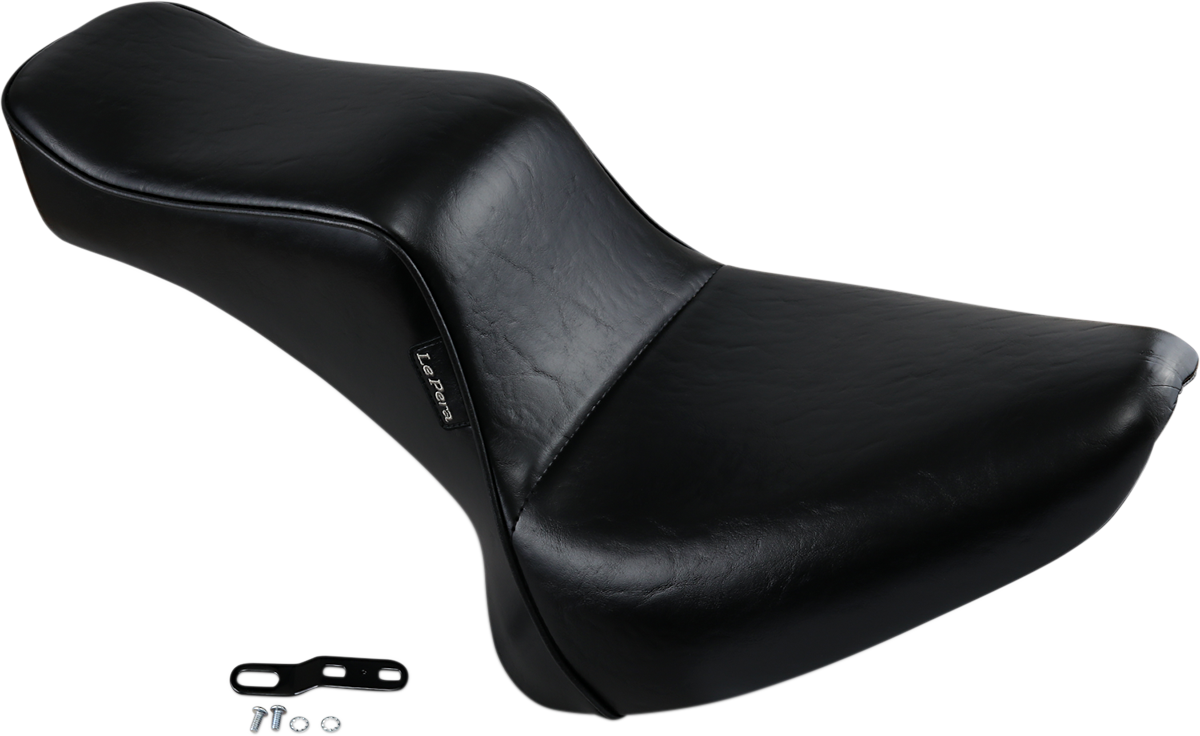 Le pera Cherokee Seat - Smooth - Black - Softail '00-'17 Harley Davidson