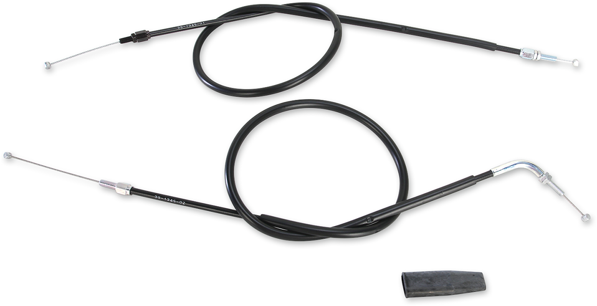 Moose offroad Black Vinyl Throttle Cable - 33-1/4" - Kawasaki