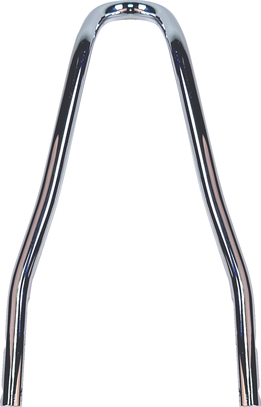 Drag specialties Round Tapered Sissy Bar - Black - 13"H x 6.69"W 1999-2001 Harley Davidson FXD Dyna Super Glide / 1999-2001 Harley Davidson FXDL Dyna Low Rider / 1999-2000 Harley Davidson FXDS-Conv Dyna Convertible