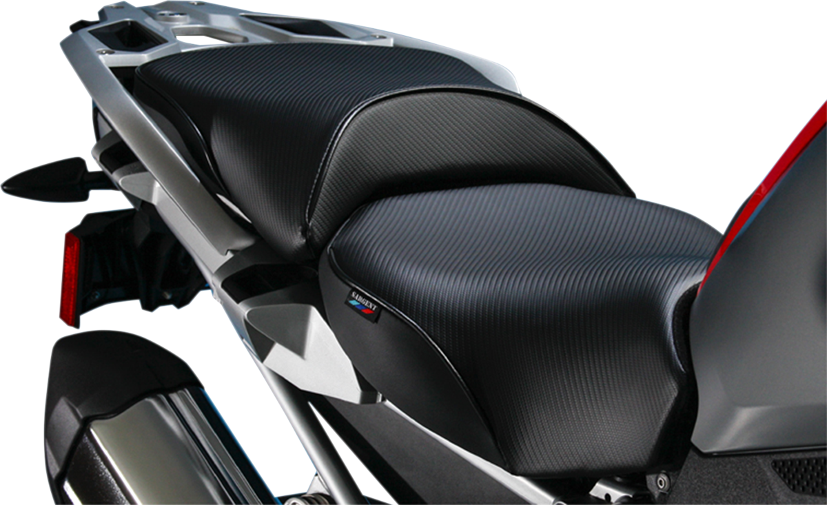 Sargent World Sport™ Performance Seat - Black - Carbon FX - Regular - BMW R1200 '13-'19