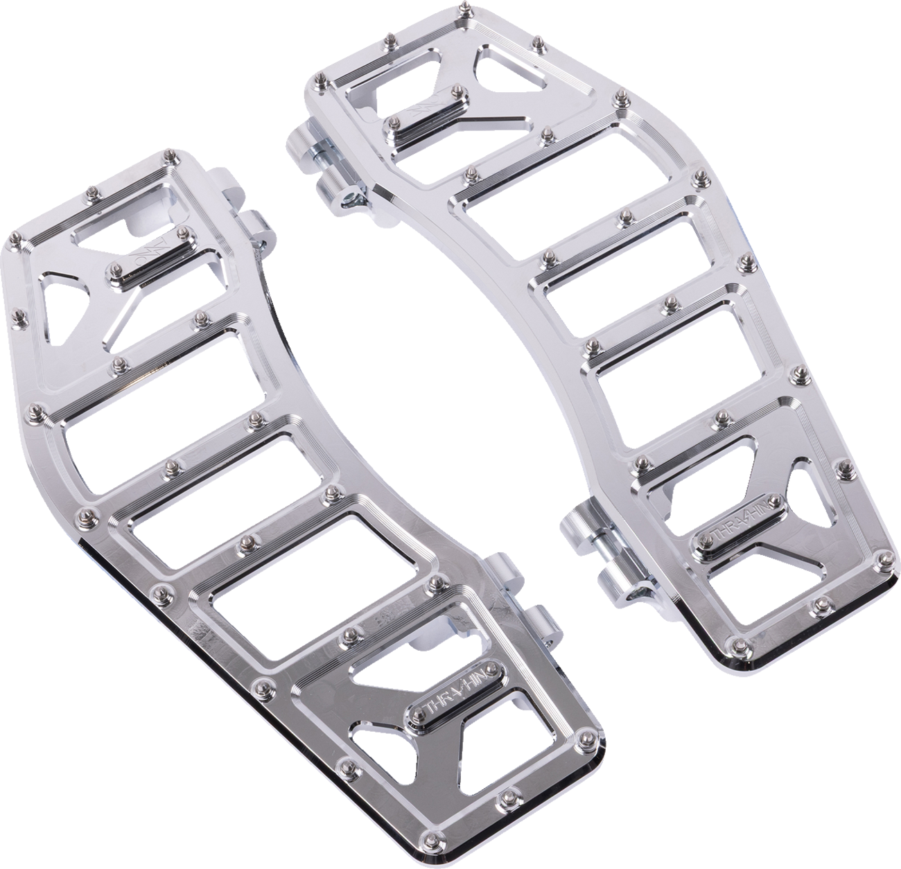 Thrashin supply co. Aggressor Floorboards - Chrome Harley Davidson