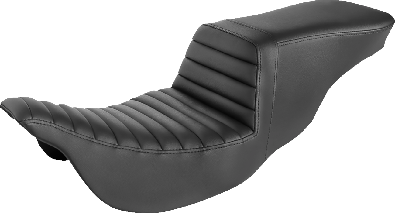 Saddlemen Tour Step-Up TTR Tuck and Roll Seat For Harley Touring 2008-2025