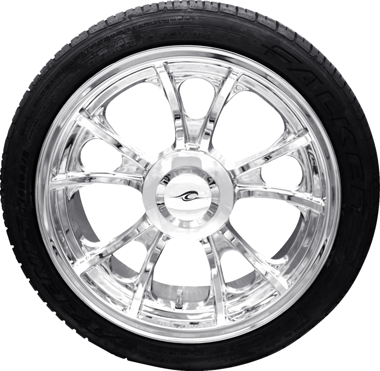 COASTAL MOTO Largo 3D Rear Wheel/Tire Combination for Trike