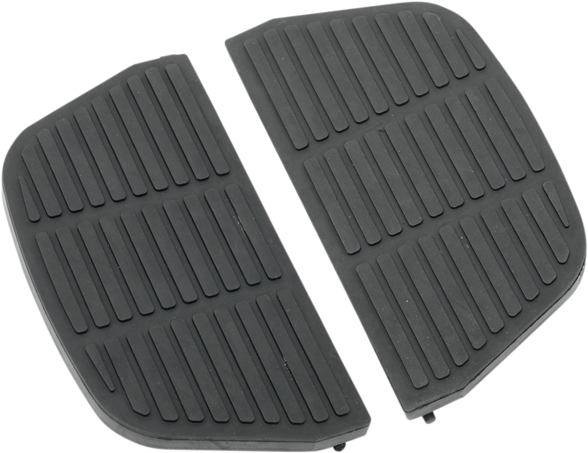 Drag specialties Floorboard Inserts - Passenger - Black Harley Davidson