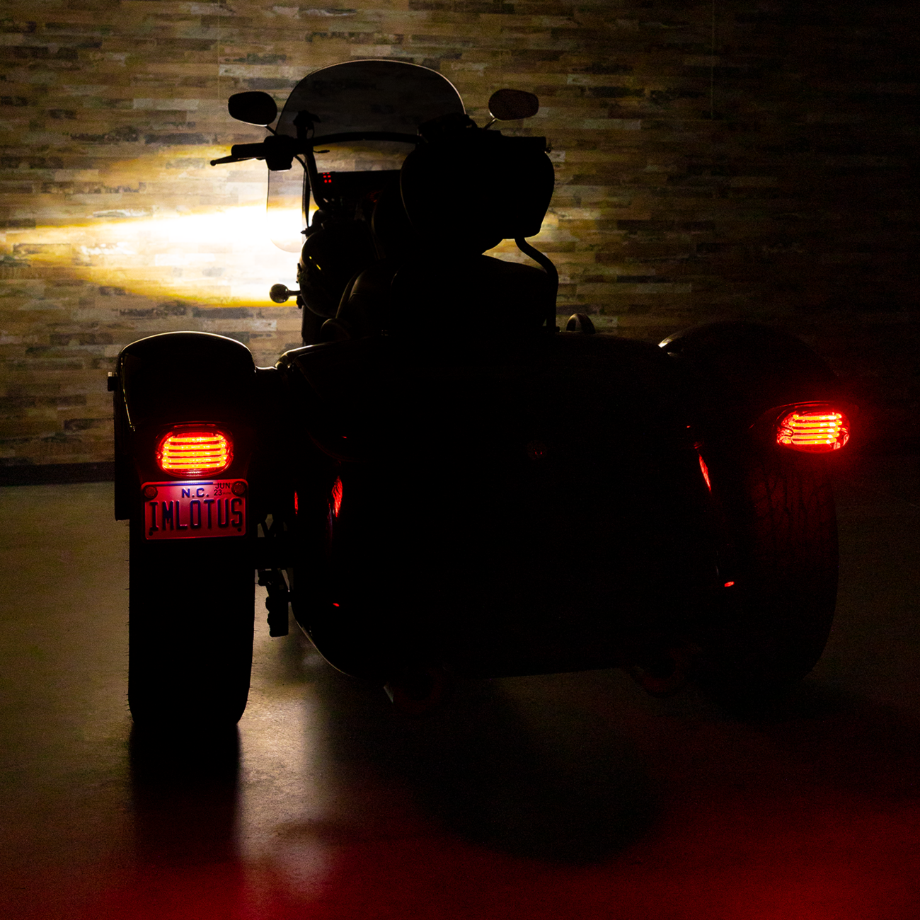 Custom Dynamics ProBEAM Squareback LED Taillight For Harley
