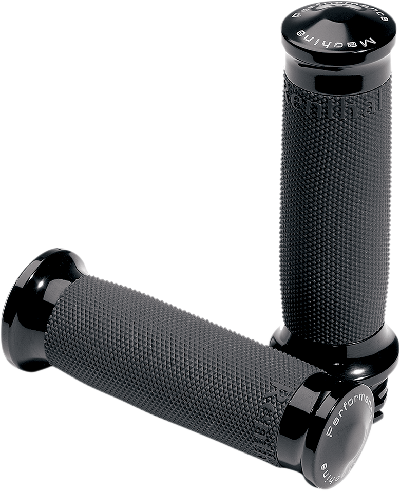 Performance Machine Contour Grips For Harley With Dual Cable Throttle