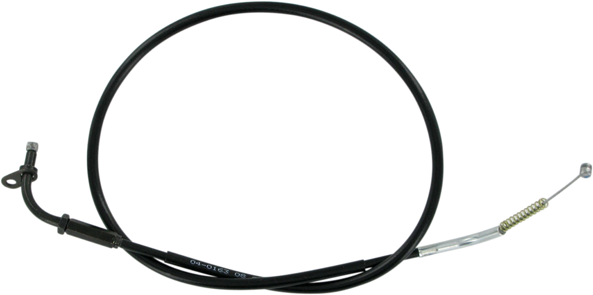 Motion pro Black Vinyl Choke Cable - '89-'98 Suzuki GS 500 E