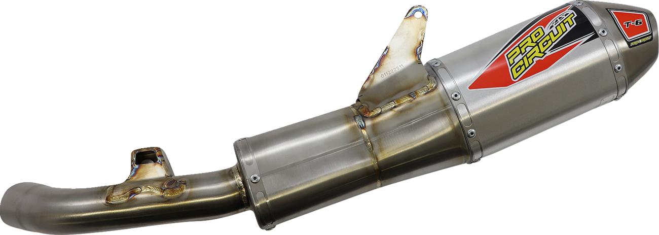 Pro Circuit T-6 Slip-On Exhaust Honda CRF250R / RX 2022