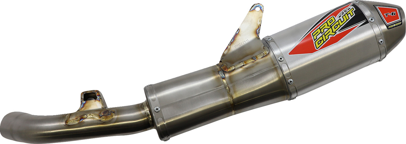 Pro Circuit T-6 Slip-On Exhaust Honda CRF250R / RX 2022