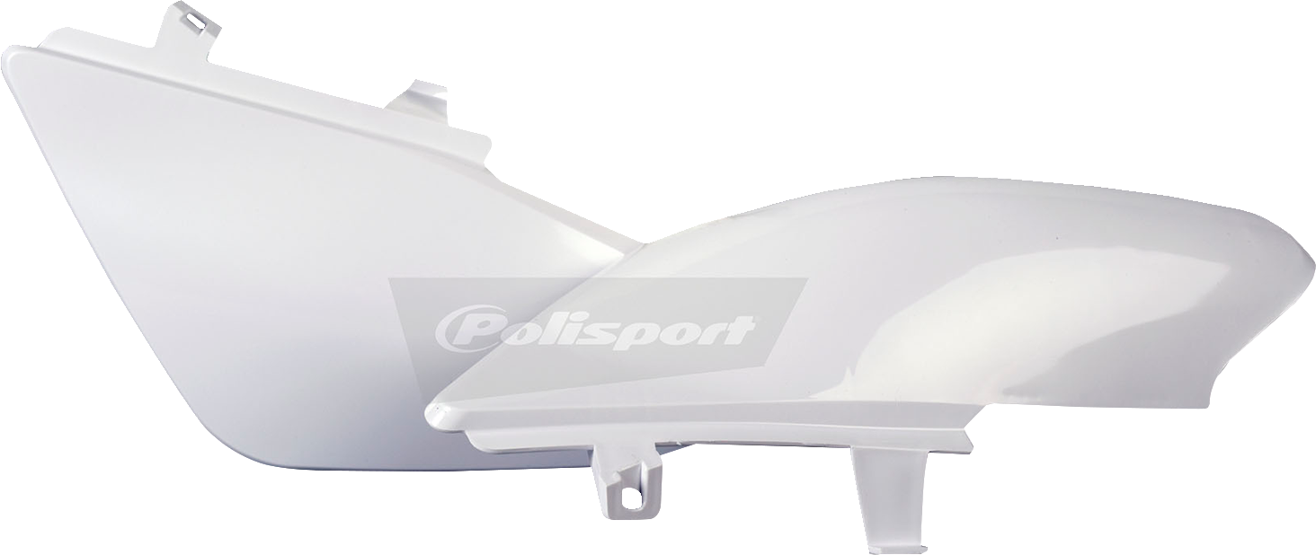 Polisport Side Panels - OEM White - CRF50F 2004-2025 Honda CRF50F