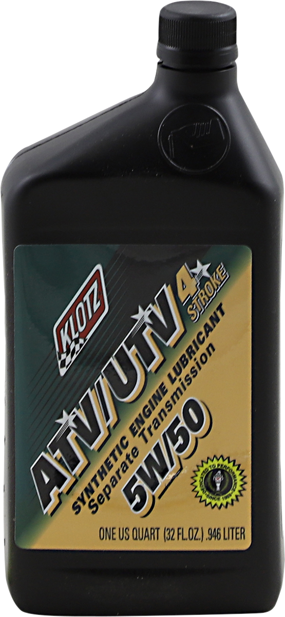 Klotz ATV / UTV 4T Synthetic Engine Oil W/Separate Transmission