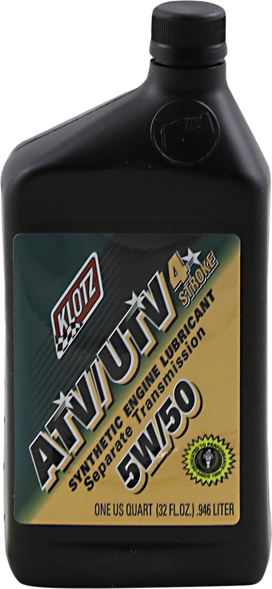 Klotz ATV / UTV 4T Synthetic Engine Oil W/Separate Transmission