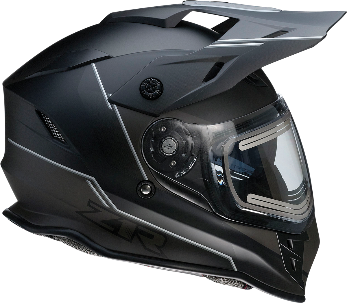 Z1r Range Bladestorm Snow Electric Dual Pane Helmet