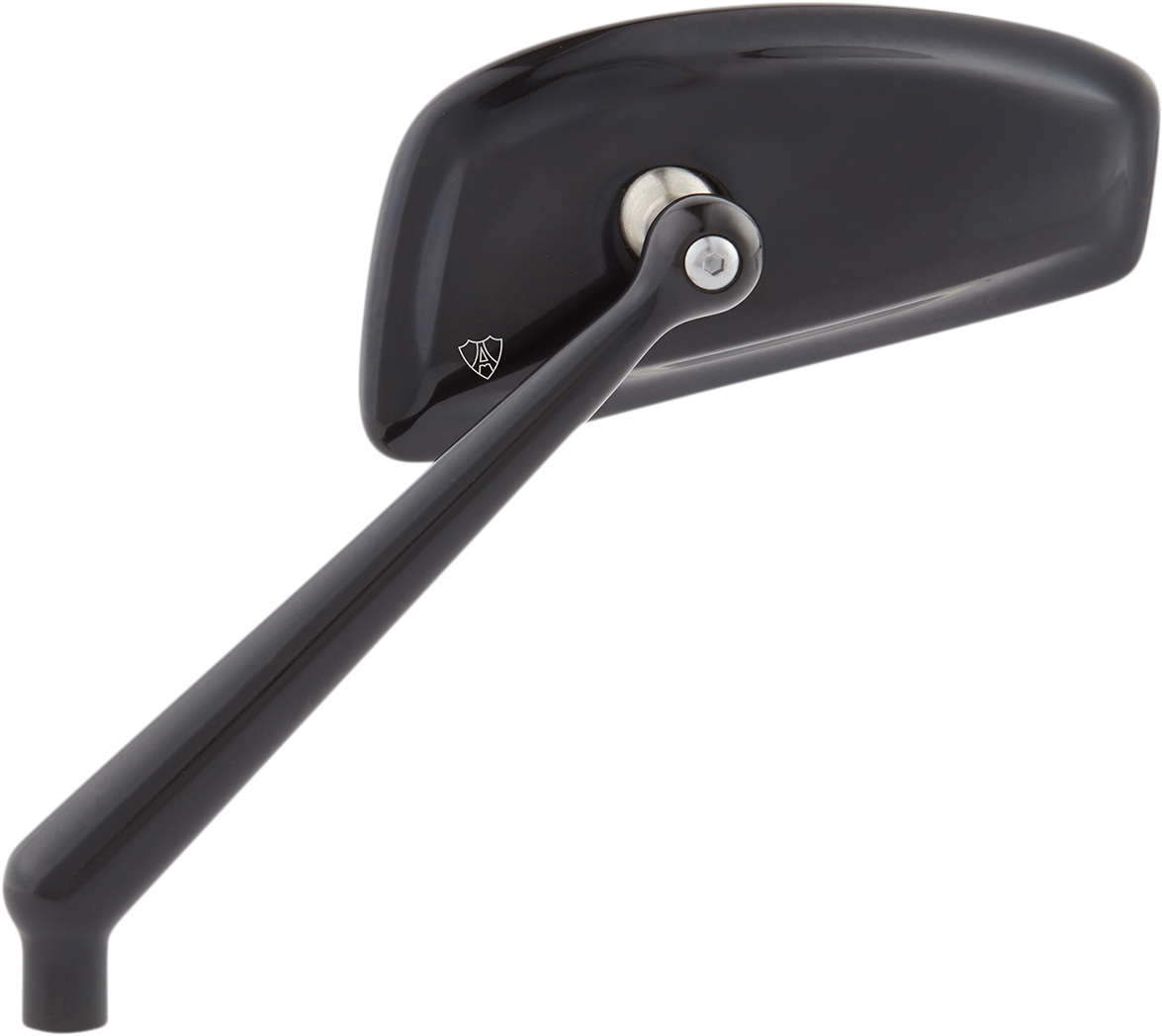 Arlen ness Mirror - Tearchop - Side View - Teardrop - Black - Left