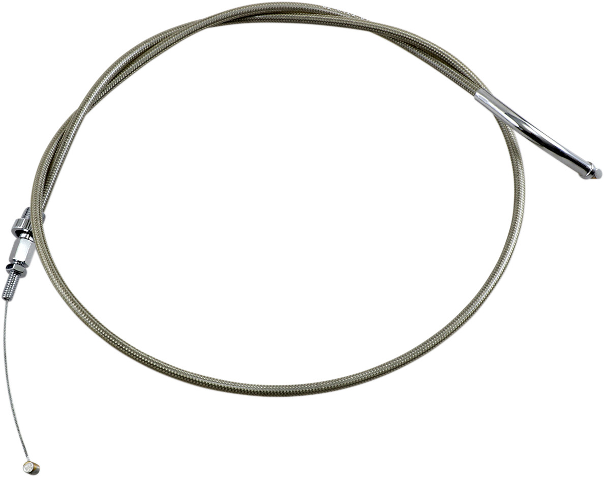 MOTION PRO Armor Coat Stainless Steel Throttle/Idle Cable for Cruisers
