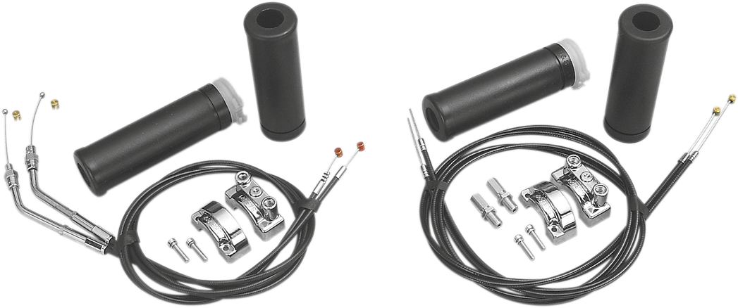 S&S CYCLE Dual-Cable Throttle Assembly Kit