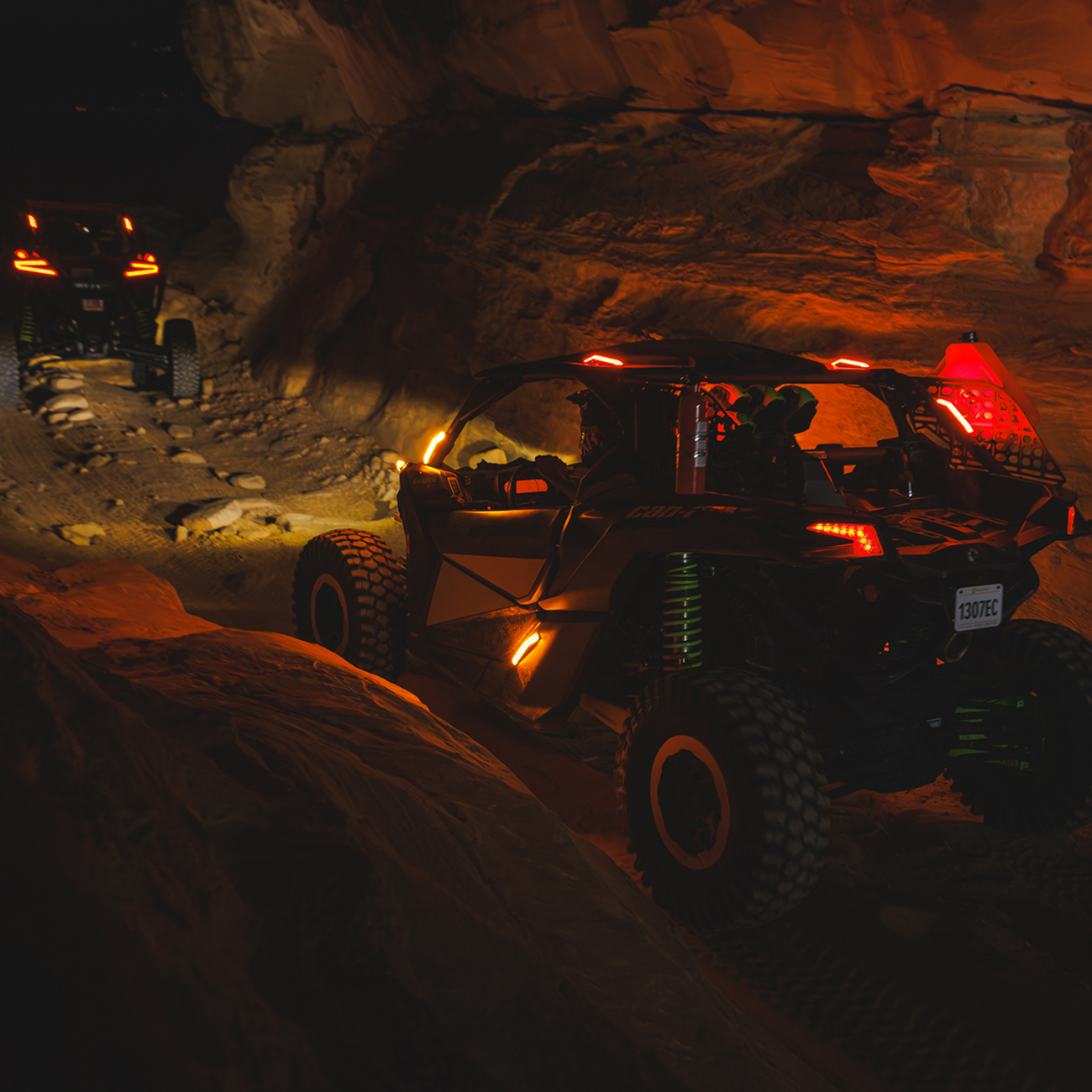 Ravek Apex Lights™ - Running - Amber - Maverick X3 Can-Am