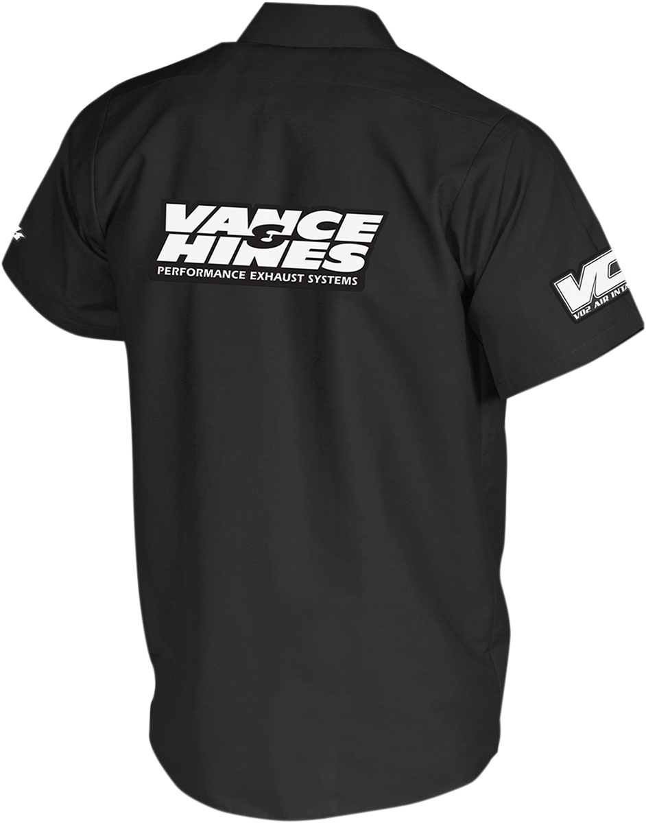 Throttle threads Vance & Hines Shop Shirt