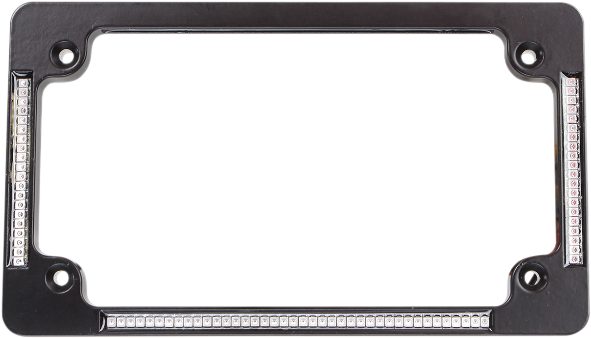 Custom Dynamics LED All-In-One Flat License Plate Frame