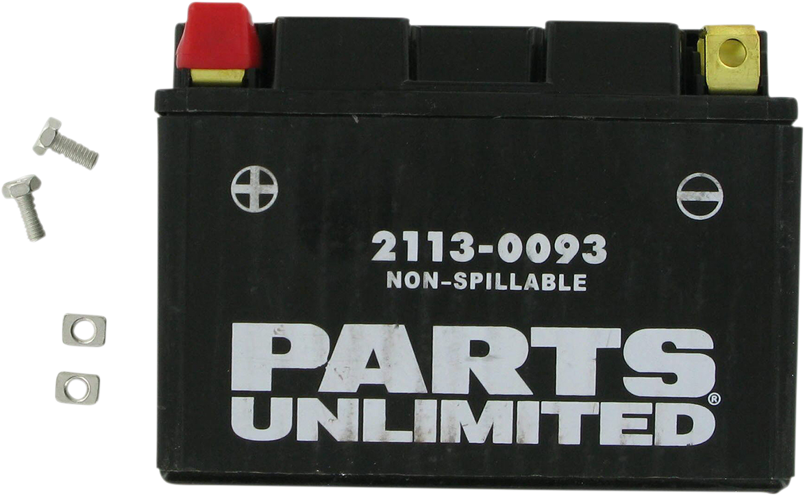 Parts unlimited AGM Battery - YTZ14S Yamaha/KTM/Honda/BMW/Suzuki/Kawasaki