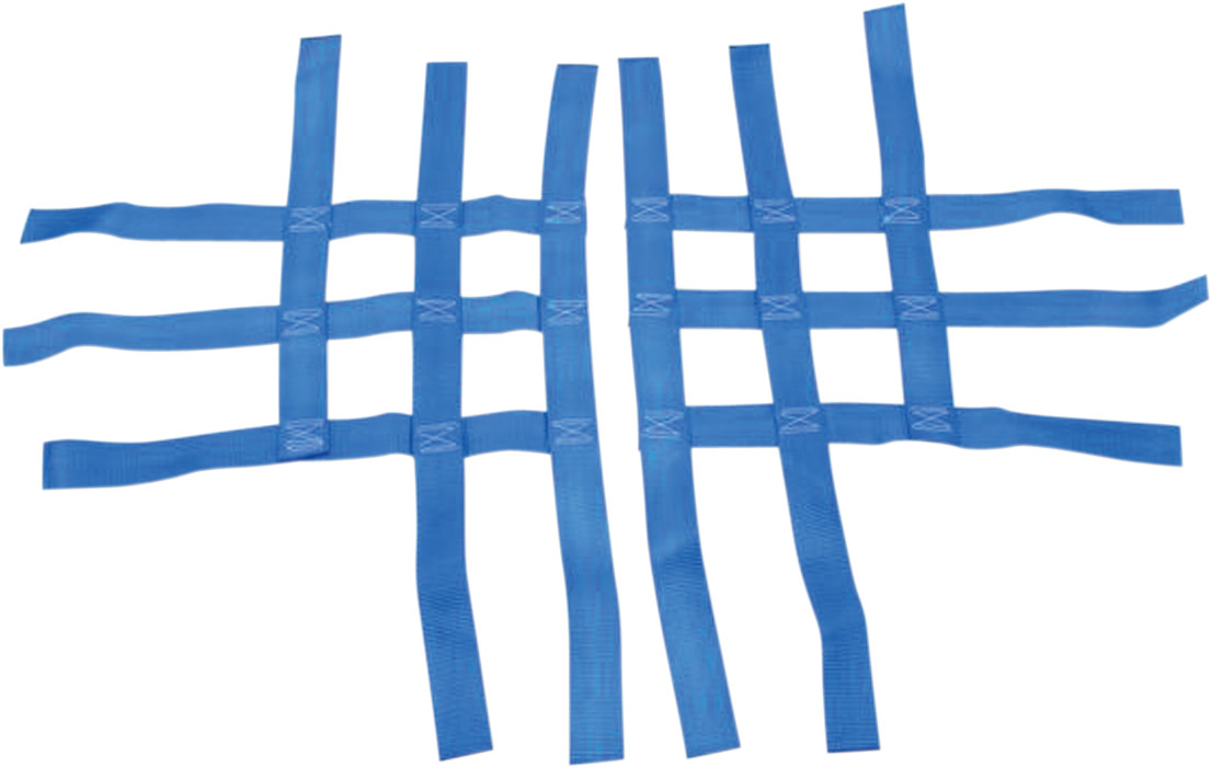 Motorsport products Nerf Bar Net - Blue - Polaris/Suzuki/Yamaha
