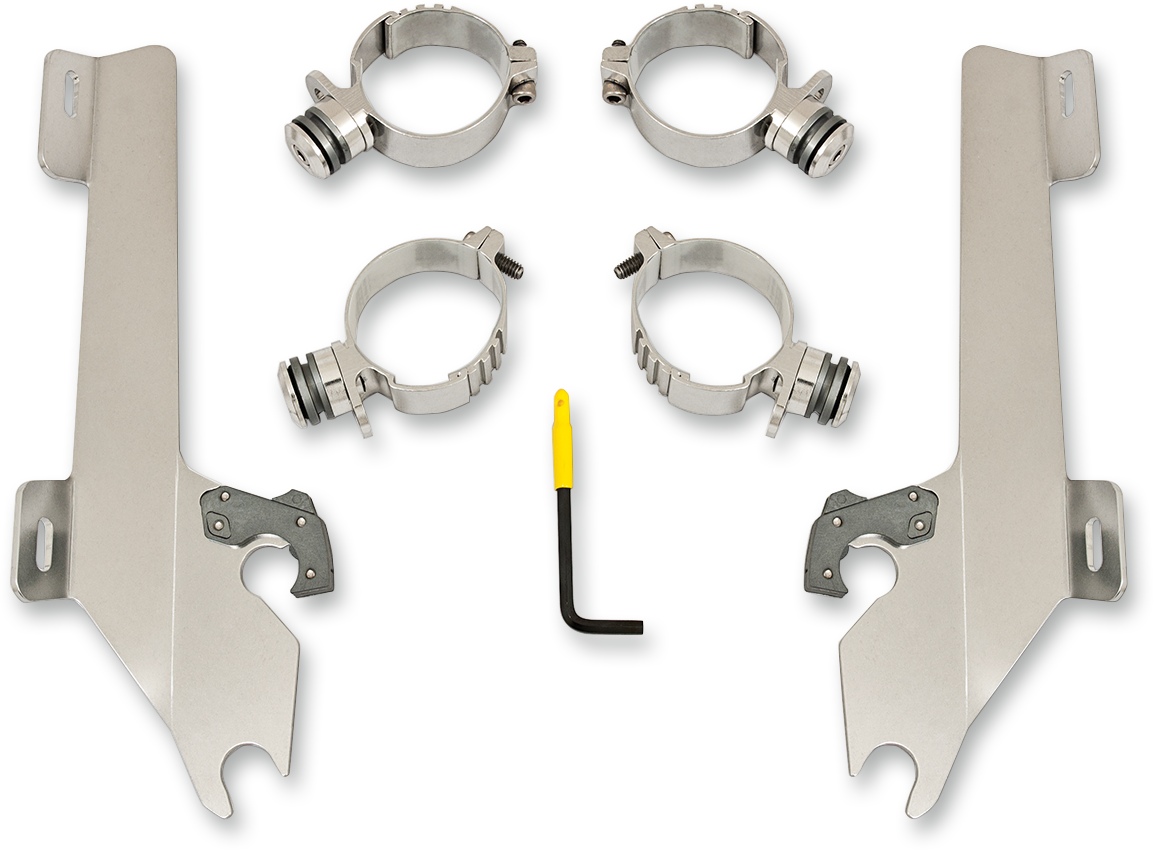 Memphis Shades Batwing Fairing Trigger-Lock Mount Kit For Victory Hammer Kingpin 2004-2015