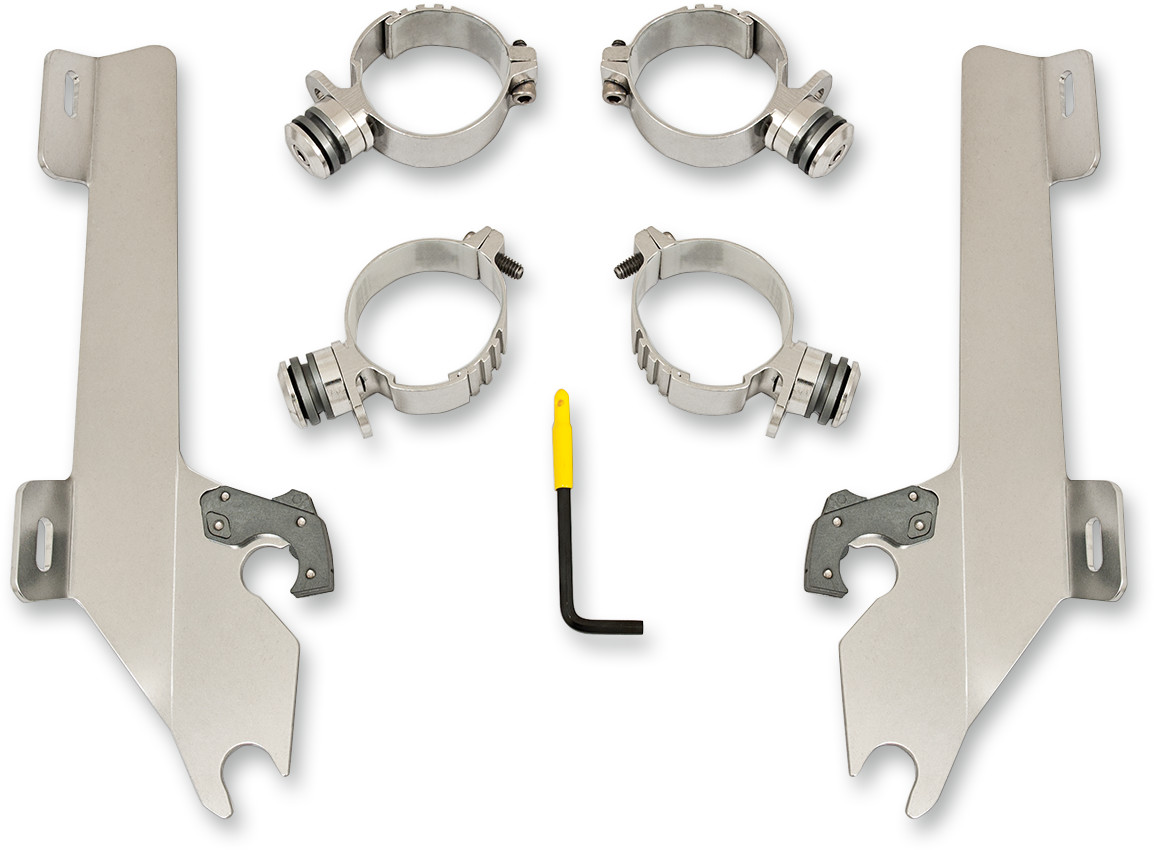 Memphis Shades Batwing Fairing Trigger-Lock Mount Kit For Victory Hammer Kingpin 2004-2015