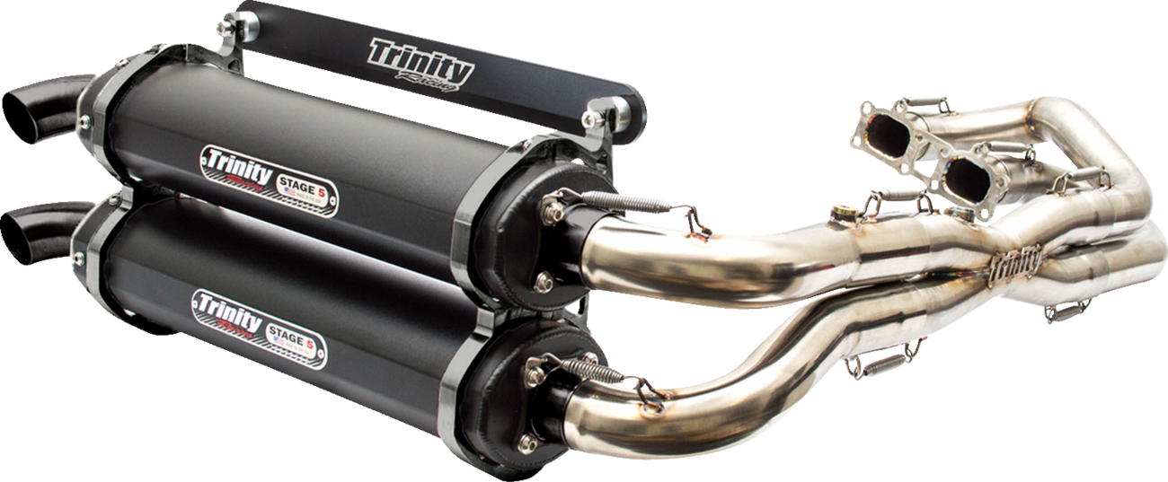 Trinity Racing Stage 5 Exhaust System Polaris RZR XP / XP4 1000 2014-2020