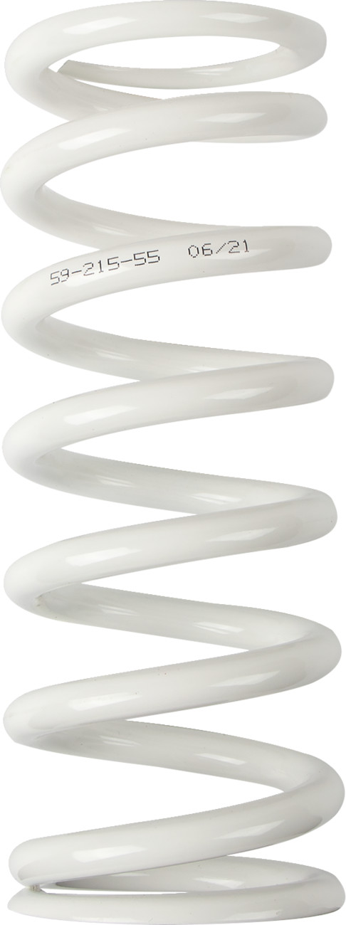 Moose offroad Shock Spring - 59 mm OD - 55 n/mm - White Husqvarna/KTM/Gas Gas