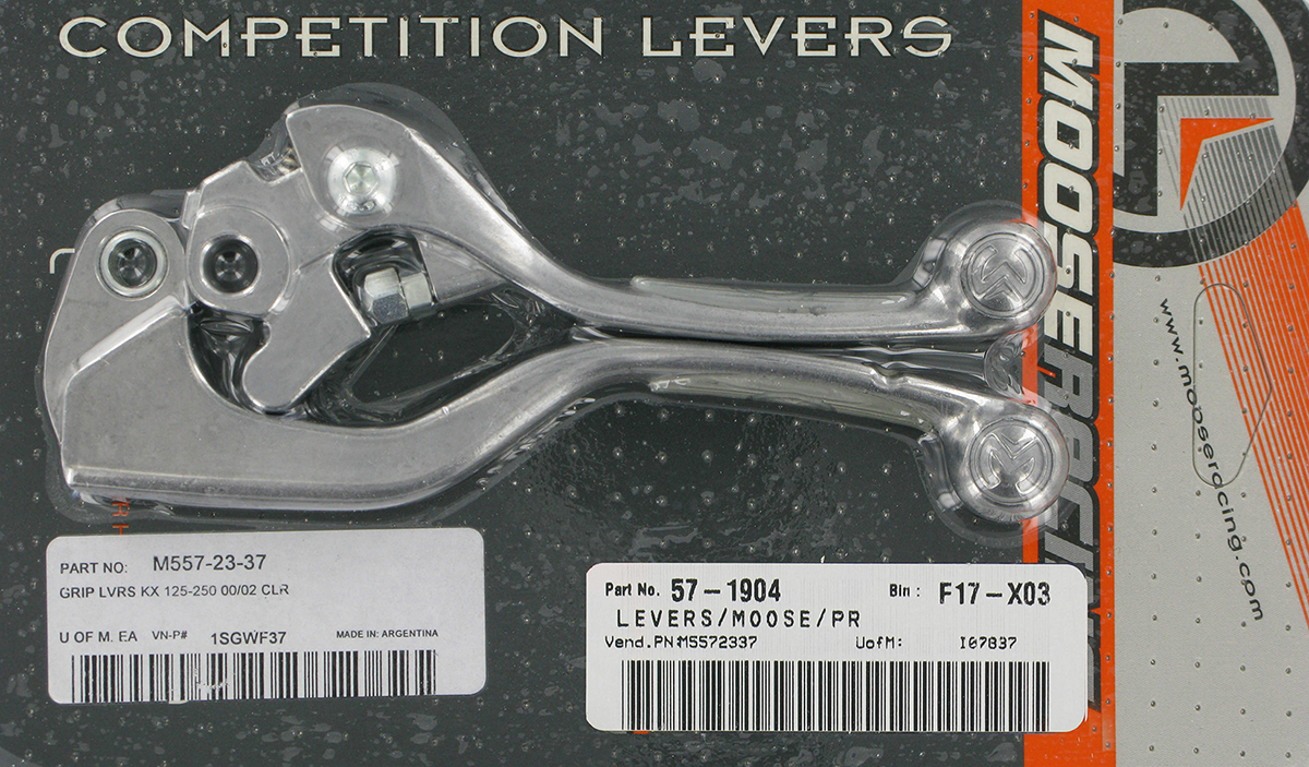 Moose Racing Competition Lever Set Kawasaki / Suzuki 65cc-450cc 2000-2017