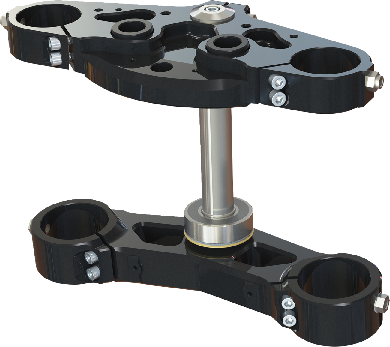 Hawg halters Triple Tree - 62 mm - Black Anodized 2023-2025 Harley Davidson FLTRXSE CVO Road Glide / 2023-2025 Harley Davidson FLHXSE CVO Street Glide