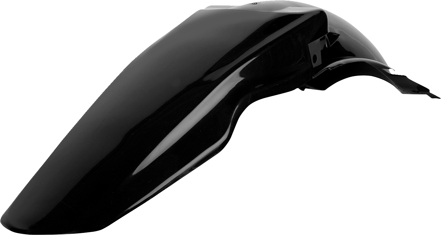 Polisport Fender - Rear - Black - RM 125/250 2001-2007 Suzuki RM125 / 2008-2008 Suzuki RM 125 / 2001-2008 Suzuki RM250