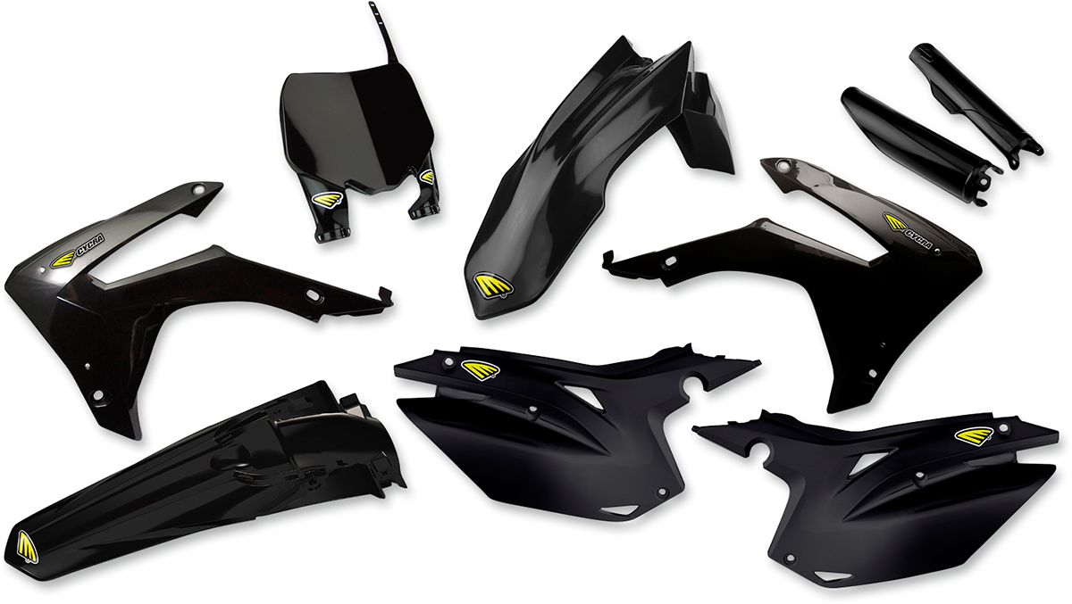 Cycra Body Kit - Powerflow - Black - CRF 250/450 R '13-'17 2013-2016 Honda CRF450R / 2014-2017 Honda CRF250R