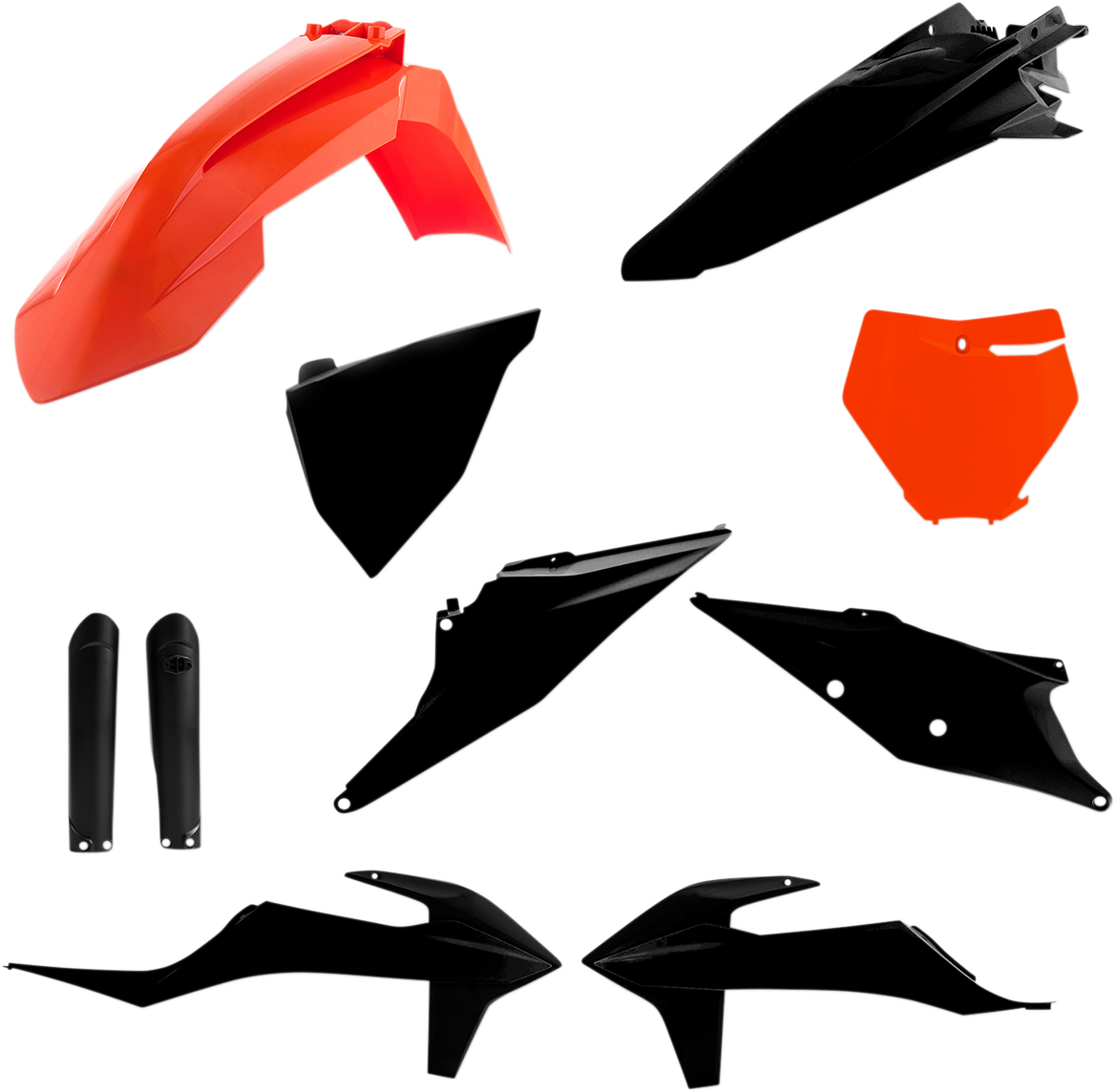 Acerbis Full Replacement Body Kit - OEM '16/Black KTM