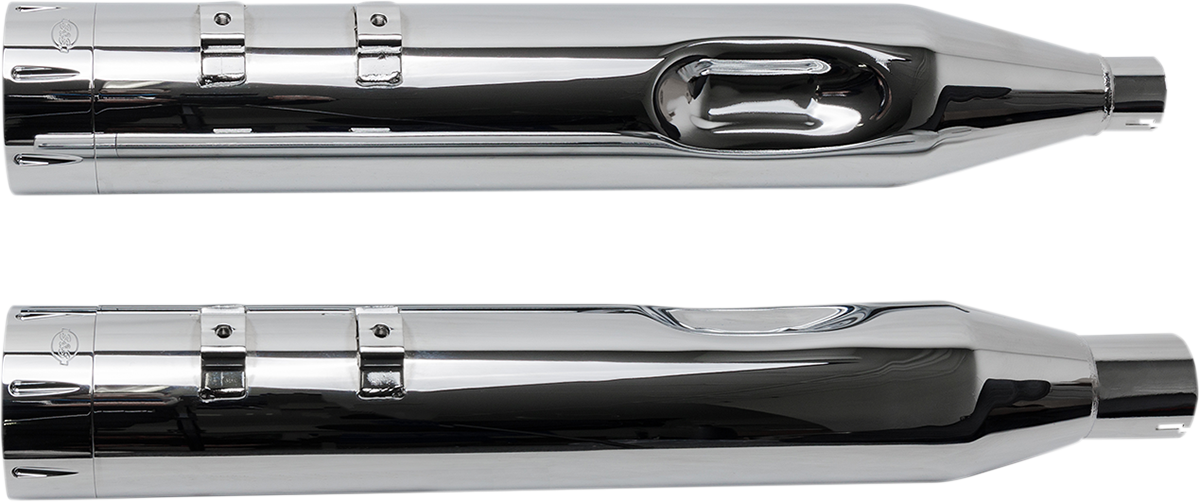 S&S Cycle 4.5" MK45 Tracer Slip-On Mufflers For Harley Touring 2017-2025